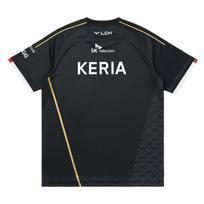 2024 League Of Legends SKT T1 Uniformas Džersis Esports Marškinėliai LOL MSI Faker Vyrų Marškinėliai Sportinis Žaidimas 3D Vaikų Trumpomis Rankovėmis Viršutiniai Marškinėliai 2XL black