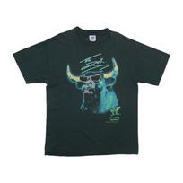 vintage 1999 The Rock WWF Brahma Bull Shirt L blue