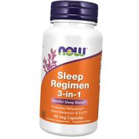 Calming Sleep Blend, Sleep Regimen 3-in-1, Now Foods  (72128077) 90vcaps