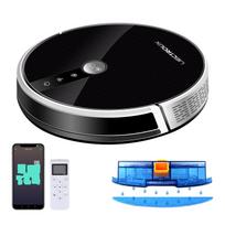 Liectroux C30B Robot Vacuum Cleaner 2500 mAh Lithium-Ion Battery 6000 Pa Suction Power with Wi-Fi App & Voice Control