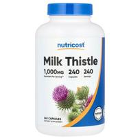 Milk Thistle 1000mg Capsules, 240 Count 240 pcs - 1 ea