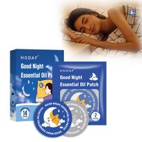 Sleep Aid Essential Oil Patch Home Sleep Patch Good Night Patch Essential Oil Sleep Patch 1*Box（14PCS） brown
