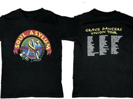 Vintage T-shirt 1992 Soul Asylum Music Cotton On Gift For Fans All Size XXXL black