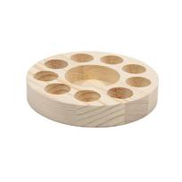 Wooden Essential Oil Bottle Holder With 10 Holes Essential Oil Bottle Rack Perfect For Aromatherapies Display And Storage 1