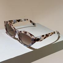KAMMPT Cat Eye Sunglasses Women Fashion Cute Outdoor Decor Shades 2026 New Trendy Brand Design Beach Vacation Casual Sun Glasses without case gray
