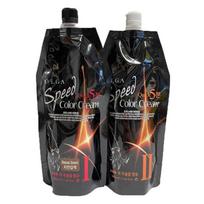 Olga Quick 5-Minute Squid Ink Hair Dye 500g Natural Brown 1 pcs black
