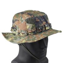 Camo Tactical Enthusiasts Square Pocket Bonnie Cap With Inner Sweat Pad Outdoor Bucket Benny Hats Fishing Hiking Outdoor Sun Cap