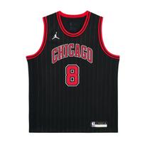 Jordan NBA Youth Jersey Chicago Bulls Zach Lavine 8 Dri-Fit Pullover Kids jerseys 3Y2B7BXAP-BULZL L black