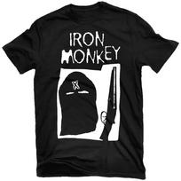 Iron Monkey “Spleen & Goad Rock Band Graphic Tee 100% Cotton Round Neck Casual Unisex T-shirt Summer Top 110 black