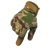 Full Finger Tactical Gloves, Outdoor Mountaineering, Motorcycle Protective Gloves, Touch Screen Breathable Sports Gloves S