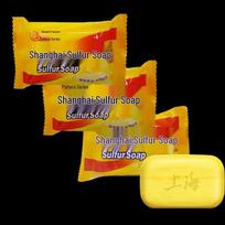 Shanghai Sulfur Bath Soap red
