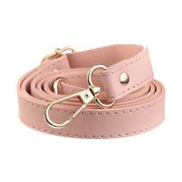 130cm Odinis Peties Dirželis Sagtis Krepšio Aksesuarai Crossbody Krepšio Dirželis Rankinės Rankena Pakeitimas Krepšio Diržas rožinė