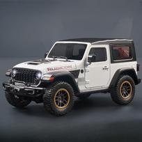 1/18 Wrangler Robin Hood visureigio lydinio automobilių žaislų modelis lydinio liejimas keturių ratų pakaba Automobilio dureles galima atidaryti Žaislai Transporto priemonių modeliai Rinkti dovanas balta