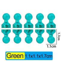 Stiprūs neodimio šaldytuvo magnetukai Mažas magnetas Smeigtukas su galvute Smeigtukas Baltos lentos Šaldytuvo lipdukas Biuro magnetinis kūgis Smeigtukai 30PCS