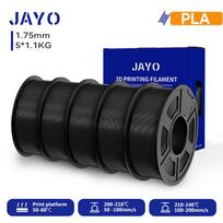JAYO 5/10 Rolls 3D PETG/PLA/PLA+/PLA Matte Printer  Filament 1.75mm No Bubble 3D Printing Materials for 3D Printer&3D Pen