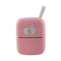 Mini Printer 200dpi Bluetooth Multi Functional Pocket Inkless Thermal Printer for Study Work gray