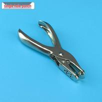 Metal Single Hole Punch for A4 Paper - Office & Student Stationery DL-1101 blue