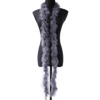 Colorful Marabou Turkey Feathers Boa Shawl 13G for Party Wedding Clothes Sewing Christmas Tree Crafts Plume 2 Yard/Pcs pilka