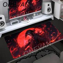 Gaming Mouse Pad Gamer XXL Mouse Mat U-Uchihaes I-Itachis N-Narutos Rubber Deskmat Mousepad Office Keyboard Table Mat Laptop Pad 30cmx60cm