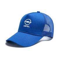 Fashion Baseball Hat JMYGIDR5 Car Opel Prints Logo Outdoor Sport Running Adjustable Baseball Cap For Opel Astra Vectra Zafira car sticker mėlyna