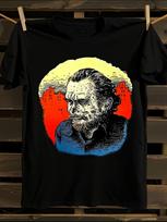 Vintage Robert Crumb Charles Bukowski Graphic T-shirt XL red
