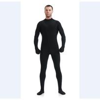 Timeless Design Lycra Spandex Party Costume Bodysuit Catsuit Unitard No Hood Hands Black,S(Tag S=US XXS) black