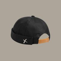 Vintage Style Brimless Docker Cap Adjustable Dome Melon Cap Unisex Brimless Hat  Street Hip Hop juoda