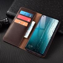 Ličių rašto prabangus odinis piniginės tipo dėklas telefonui Nokia 5.1 5.3 5.4 6.1 6.2 7.1 7.2 8.1 8.3 Plus su magnetiniu atvartu Nokia 8.1 Plus