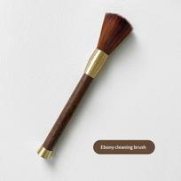 Coffee Grinder Cleaning Brush Wooden Handle Bean Powder Dusting Espresso Brush Barista Tool Coffee Machine Cleaning Brush A1 gray