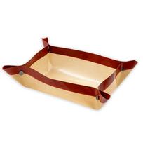 Heat-Resistant Leakage Silicone Baking Mat Sheet Nonstick Oven Mesh Pad Small Button Design Glass Fiber Bakeware Baking Mat beige