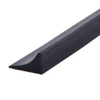 Silikono vonios kambario vandens kamščio juostelė, skirta sausai šlapiai atskirti dušo užtvankos barjerą black 50cm