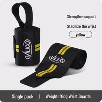 Elastic Wrist Straps: Joint Support for Deadlift, Bench Press, and Weightlifting black