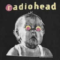 Vintage Radiohead Pablo Honey Tour 1993 UK Rock Band 90s Size L T-Shirt REPRINT M gray