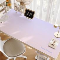 Non-Slip Desk Mat Waterproof Desk Blotter Pad Mouse Blotter Pad Desk Pad  Office 50x100cm-purple