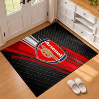 Arsenal F.C. Carpet Door Mat for Living Room or Bedroom Protective Mat Under Chair Office Decoration Christmas Gift Birthday Present 40cmx60cm