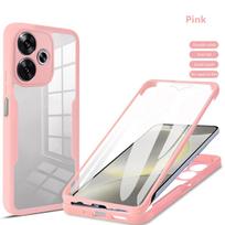 For Xiaomi Redmi 13 Case Redmi 13 Cover Redmi 13 4G Full Body Protection Case Protective 360 Double Sided Cover Funda Coque Capa Redmi 13 5G beige