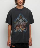 West Coast Choppers Grim Reaper Black Washed T-Shirt Oversized Women Men Streetwear Y2k Hip Hop Casual Loose Cotton Short Sleeve Female Male Clothing XXXL black
