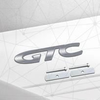 3D Auto Metal GTC Grille Badge Car W2 Rear Trunk Emblem Sticker Decor For Opel Corsa Astra OPC Adam Vectra Insignia Vauxhall Antara