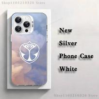 T-Tomorrowland Music Phone Case For iPhone 17,16,15,14,13,12,11,Pro,Max,Plus,Mini,XS,SE Anti Fall White Matte Hard Bumper iPhone17promax gray