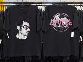 Harry Style Tour 2026 T-Shirt, 2 Sided Concert Tee Unisex Fan Gift S-5XL S gray