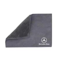 Car Suede Towel Rag Cleaning Soft Brush Cleaner Tools For Mercedes Benz AMG W205 C300 W203 W206 W108 W124 W126 W140 W168 GLA GLC black