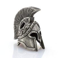 New Arrival Vintage Spartan Helmet Warriors Charms for Bracelet Necklace Keychain DIY Jewelry Making Accessories gray