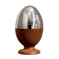 Stainless Steel Wooden Toothpick Holder Dustproof Toothpick Dispenser Box Home Office Restaurant Desktop Toothpick Organizer Container Size#A gray