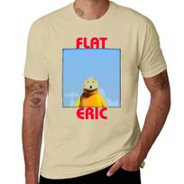 Flat Eric Marškinėliai juokingi kostiumai sporto gerbėjai croswit marškinėlis vyriški prigludę marškinėliai vyrams 3XL gray