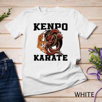 Great Kenpo Karate Apparel Japanese Martial Art Fighter T-Shirt Unisex T-shirt 130 black