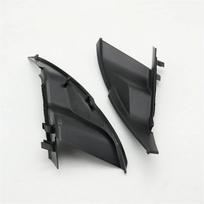2 vnt. Priekinio stiklo valytuvų deflektoriaus panelės šoninė apdaila Subaru Forester SH 2008-2013 gray