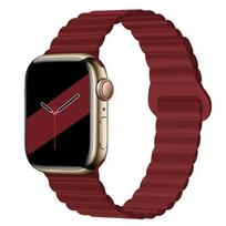 Magnetinis dirželis Apple Watch juostoms 45mm 38mm 49mm 40mm 42mm 41mm Silikoninė sportinė apyrankė iWatch serijoms ultra 9 6 5 7 8 se 44mm 42mm 44mm 45mm 49mm black