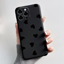 Dėklai telefonams Doogee Note 58 Note58 Pro, prabangus, mielas, meilės triušio animacinis, juokingas, juodas, minkšto silikono, apsauginis korpusas Doogee Note 58 black