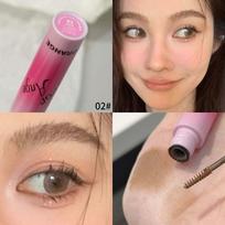 HERORANGE Waterproof Brow Gel - Natural Tint, Long-lasting, Non-smudging, Sweatproof Setter. 2g gray