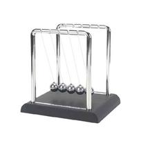 Newtons Cradle Balance Balls with Base Physics Toys for Physics Learning And Desk Decoration 1 white